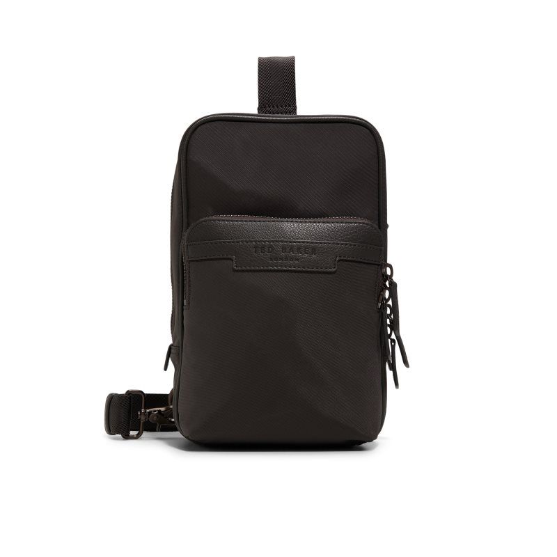 Ted Baker Alston - Sling Bag Muške Torba Crossbody Smeđe | 659218-OMX