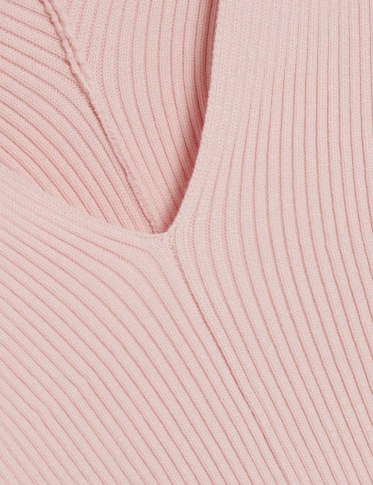 Ted Baker Amelyaa - Rib Sculpt Sleeve Sweater Ženske Majice Roze | 659041-WVQ