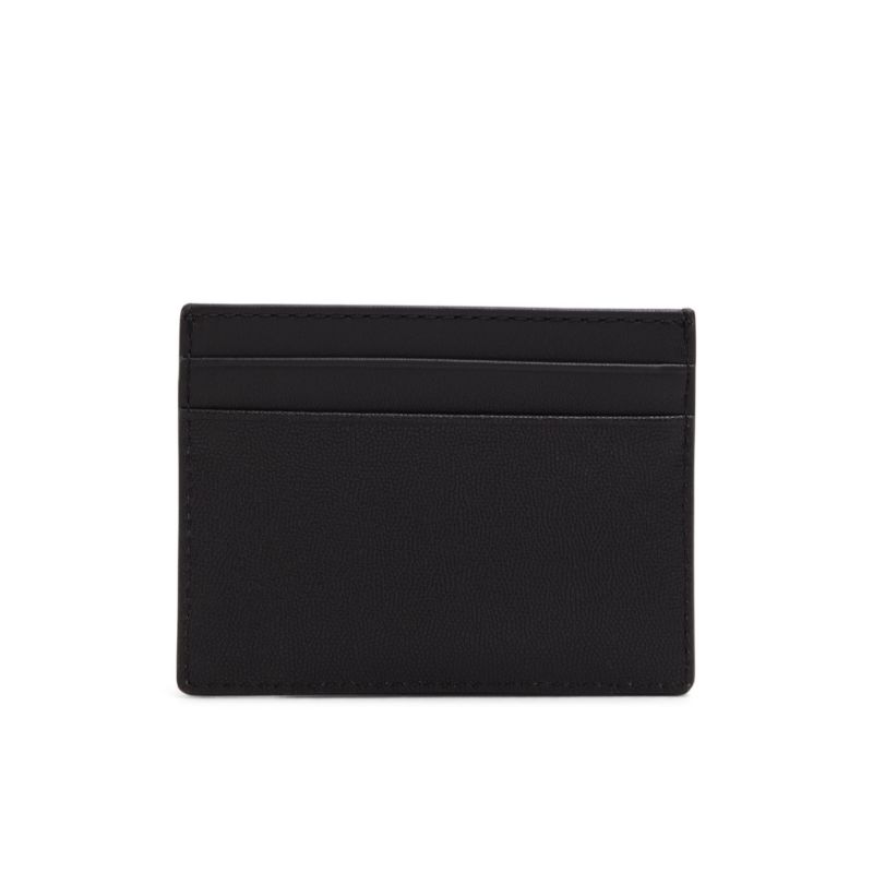 Ted Baker Cavendish - Caviar Leather Slim Card Holder Muške Novčanici Crne | 475980-DFC