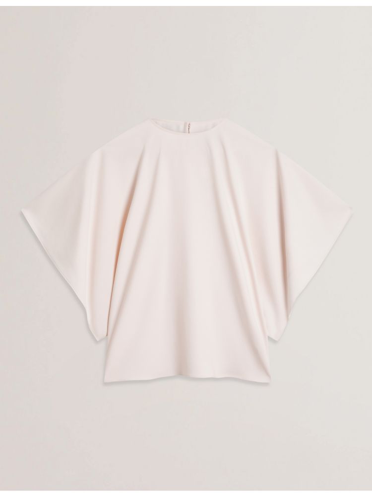 Ted Baker Cherika - Batwing Short Sleeve Woven Blouse Ženske Majice Bijele | 378649-QGS
