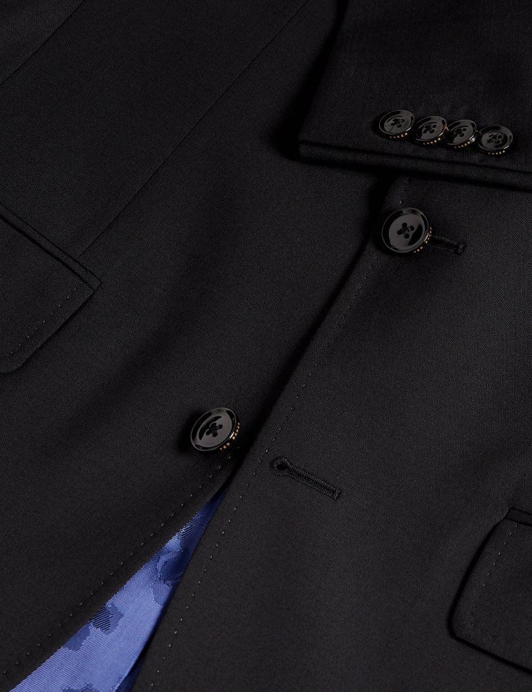 Ted Baker Classic - Wool Suit Jacket Muške Odijela Crne | 185739-VZF