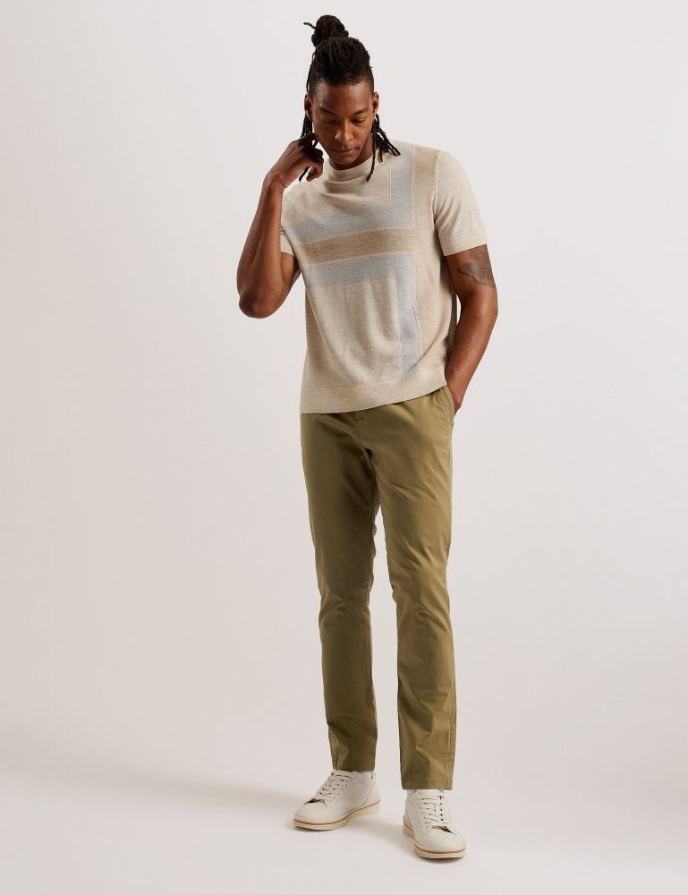 Ted Baker Haydae - Slim Fit Chino Muške Chino Hlače Smeđe | 152764-DTF