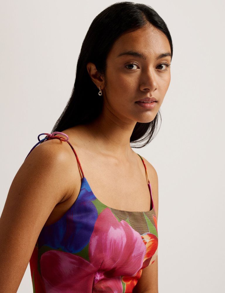 Ted Baker Jyneen - Printed Fitted Bodice Mini Dress Ženske Haljina Visebojne | 812704-GBX