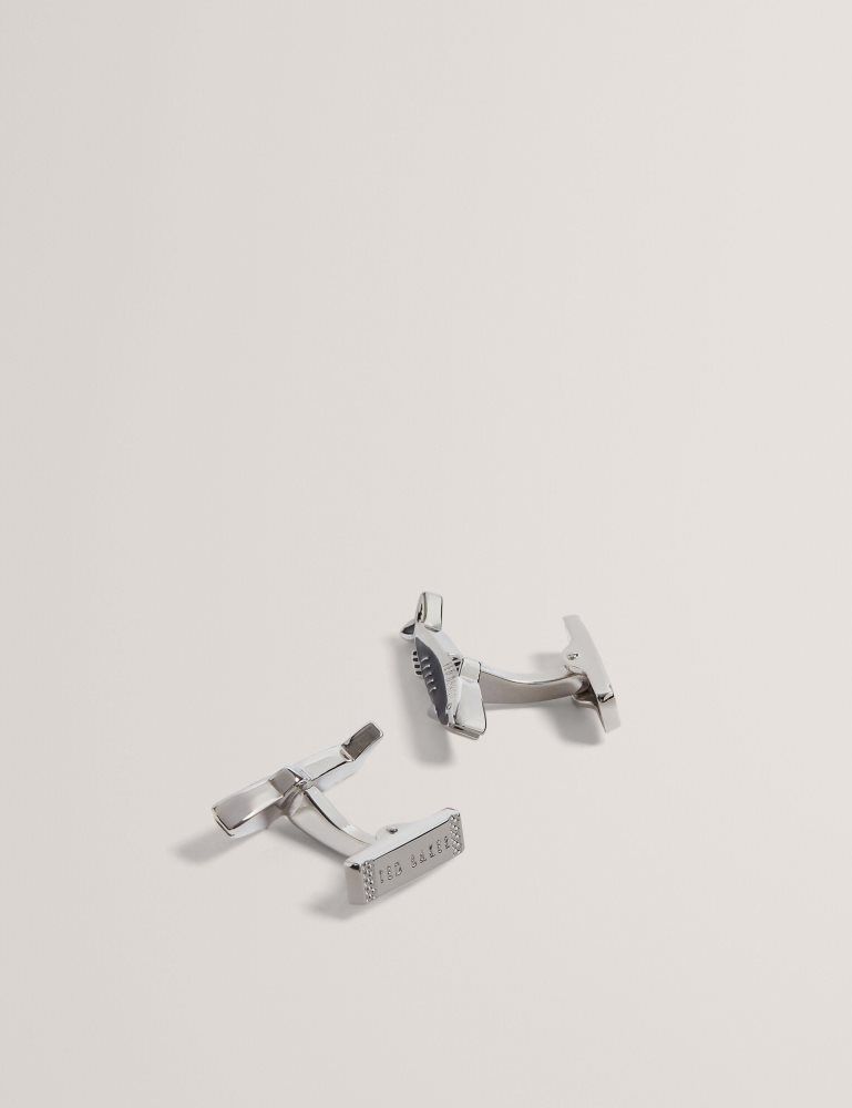 Ted Baker Kipper - Fish Cufflinks Muške Dugmad Za Manšete Srebrne | 516027-IVE