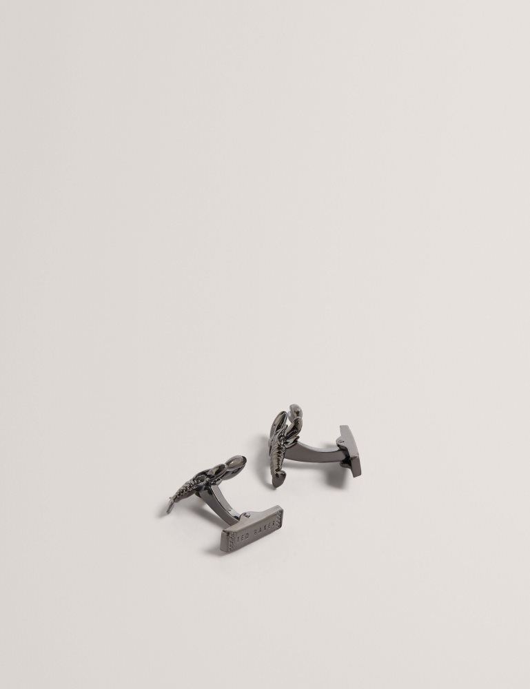Ted Baker Mariine - Lobster Cufflink And Lapel Pin Set Muške Dugmad Za Manšete Gunmet-col | 458631-AYP