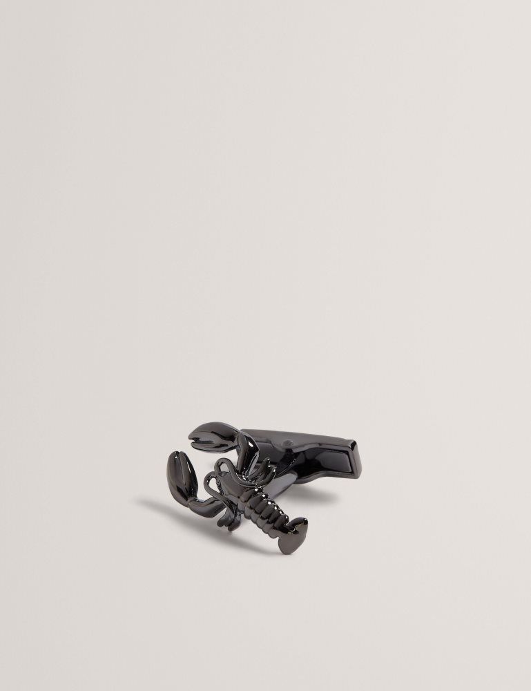 Ted Baker Mariine - Lobster Cufflink And Lapel Pin Set Muške Dugmad Za Manšete Gunmet-col | 458631-AYP