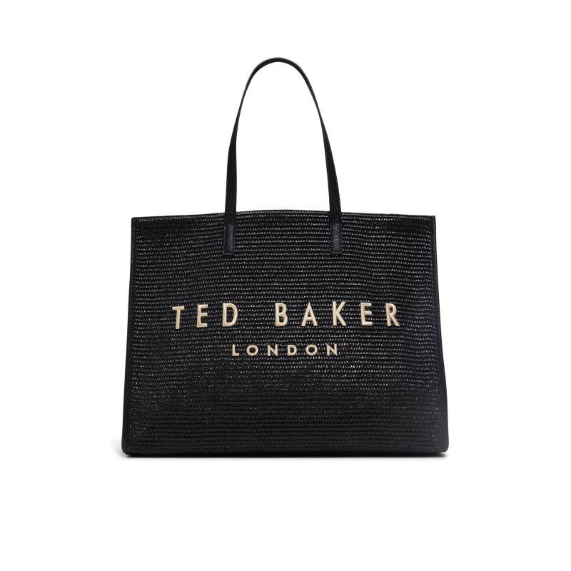 Ted Baker Palmer - Large Icon Tote Ženske Torbe Ikone Crne | 310726-YOF