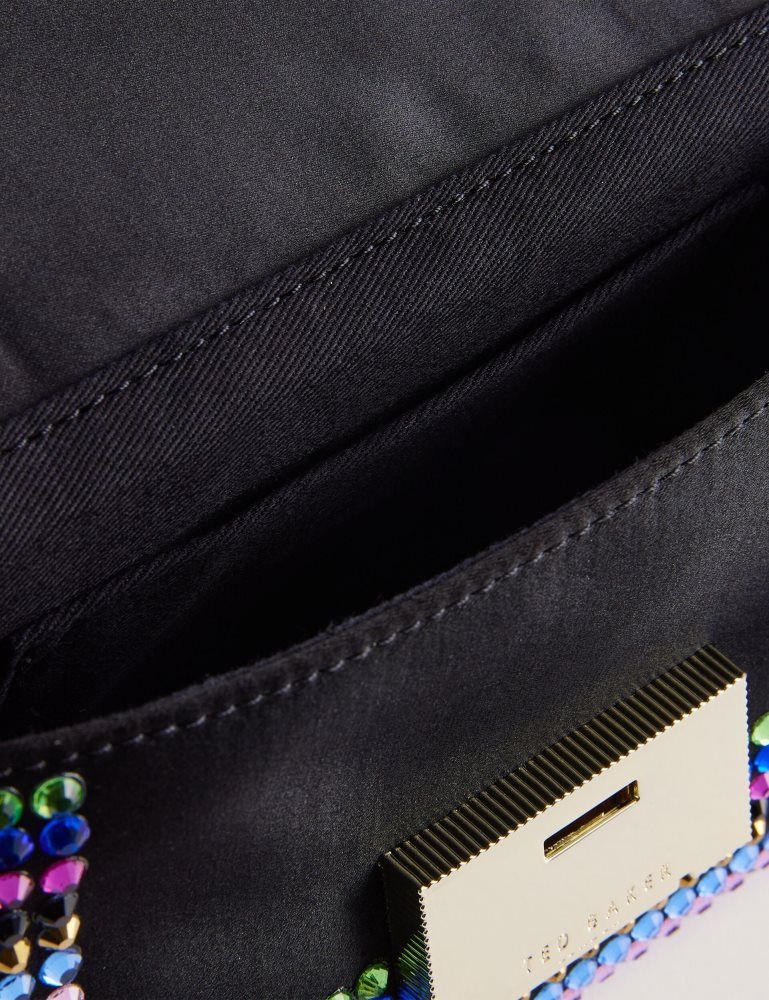 Ted Baker Pridela - Striped Crystal Mini Cross Body Bag Ženske Torba Crossbody Visebojne | 015247-BKD