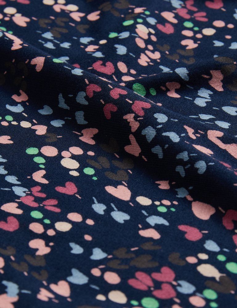 Ted Baker Remanaa - Heart Printed Fitted Tee Ženske Majice Tamnoplave | 507361-BIE
