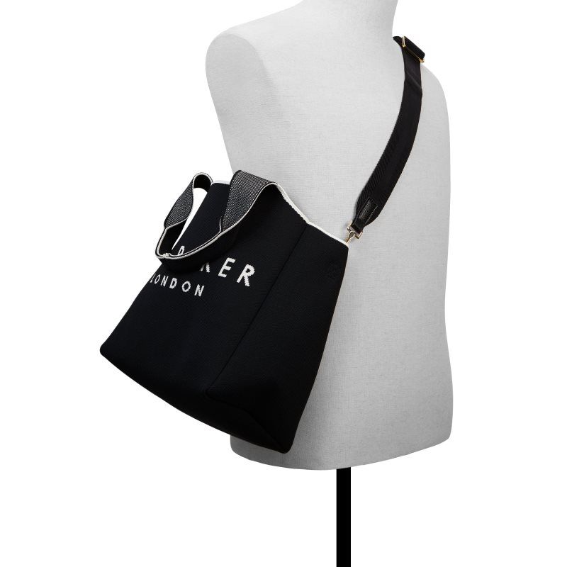Ted Baker Sara - Small Knit Tote Ženske Torba Tote Crne | 593164-SIC