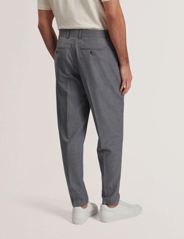 Ted Baker Selwynt - Lightweight Wool Blend Trouser Muške Hlače Sive | 703516-CAB