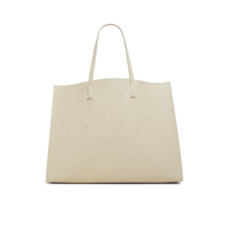Ted Baker Sukicon - Large Icon Tote Ženske Torbe Ikone Krem | 148653-KBX