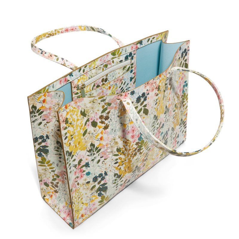 Ted Baker Sukicon - Large Icon Tote Ženske Torba Tote Žute Visebojne | 296584-NVM
