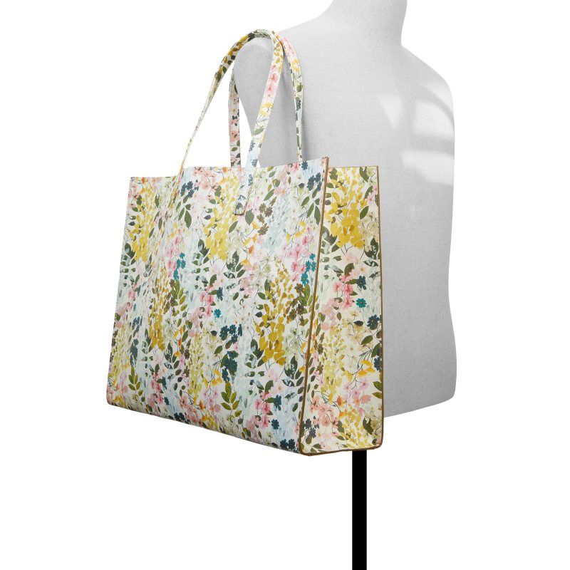 Ted Baker Sukicon - Large Icon Tote Ženske Torba Tote Žute Visebojne | 296584-NVM