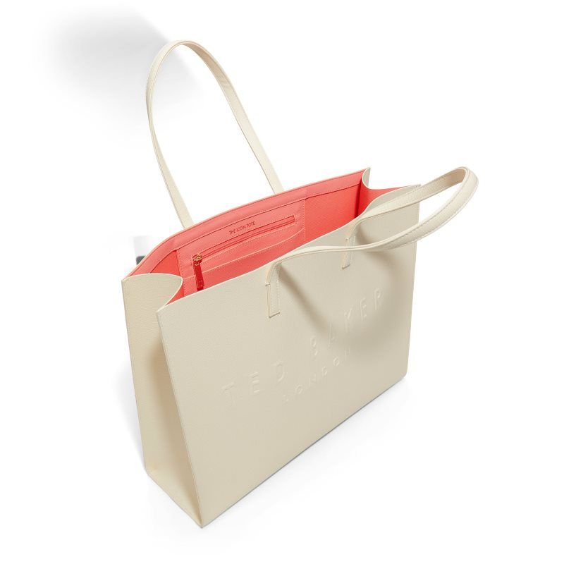 Ted Baker Sukicon - Large Icon Tote Ženske Torba Tote Krem | 705341-JKZ
