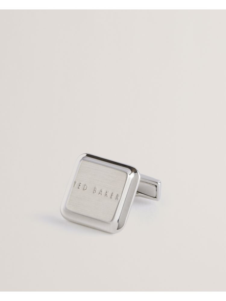 Ted Baker Tedly - Silver Branded Cufflinks Muške Dugmad Za Manšete Srebrne | 279564-XLH