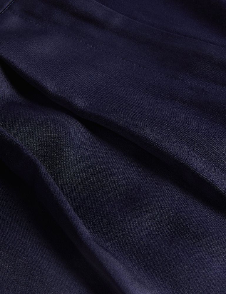 Ted Baker Teerut - Satin Tailored Wide Flood Length Trousers Ženske Kratke Hlače Tamnoplave | 047395-IYR