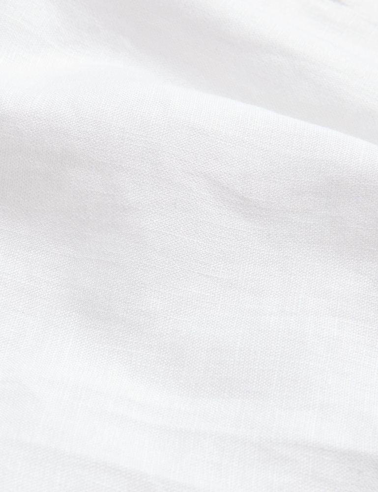 Ted Baker Toloca - Oversized Linen Shirt Ženske Majice Bijele | 350478-WRO