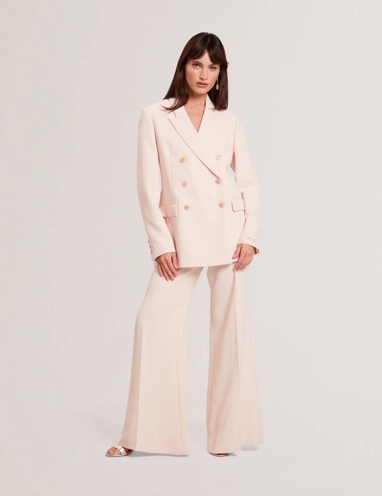 Ted Baker Traga - Tailored Double Breasted Woven Blazer Ženske Jakne Roze | 310976-BWT