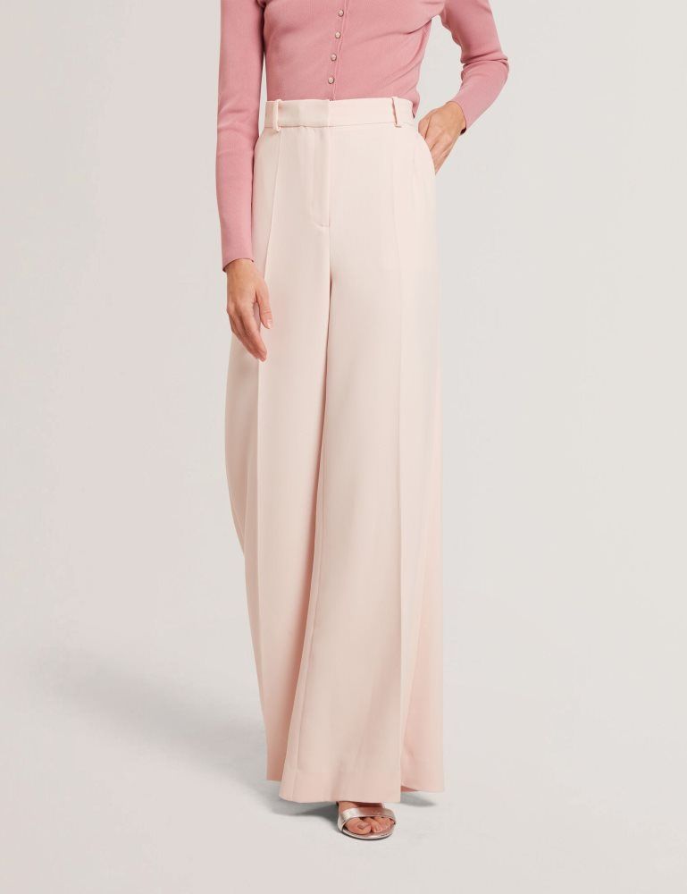Ted Baker Tragat - Ultra Wide Leg Woven Tailored Trousers Ženske Odijela Roze | 457213-EKT
