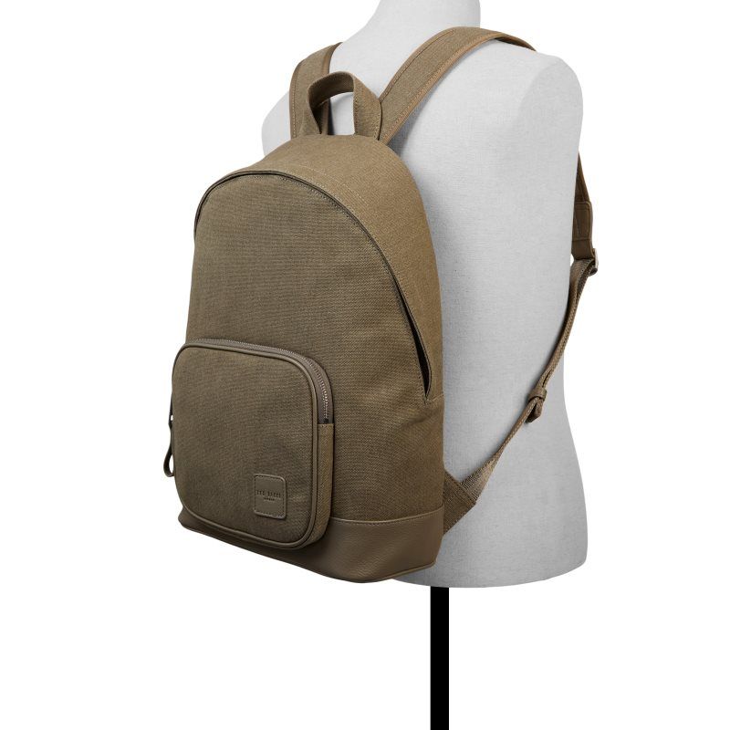 Ted Baker York - Day Backpack Muške Ruksaci Maslinasto Zelene | 126507-MGN